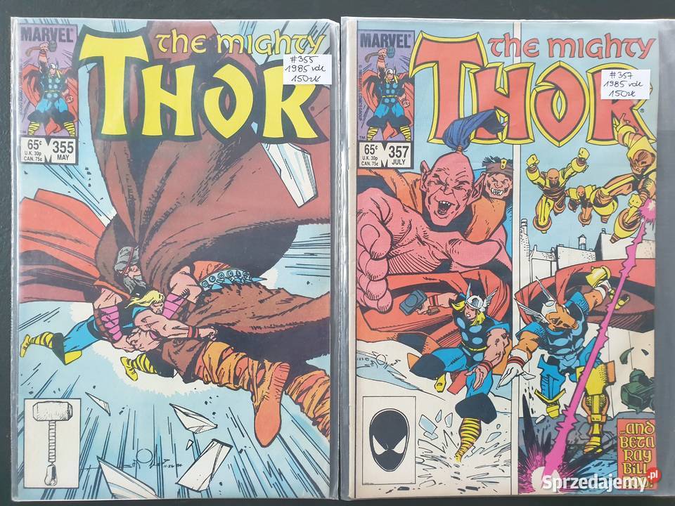The Mighty Thor kolekcja 17 komiksów Marvel USA pomorskie Gdynia