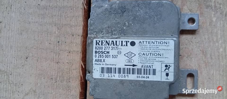 sterownik poduszki RENAULT CLIO II osobowe opolskie Brzeg