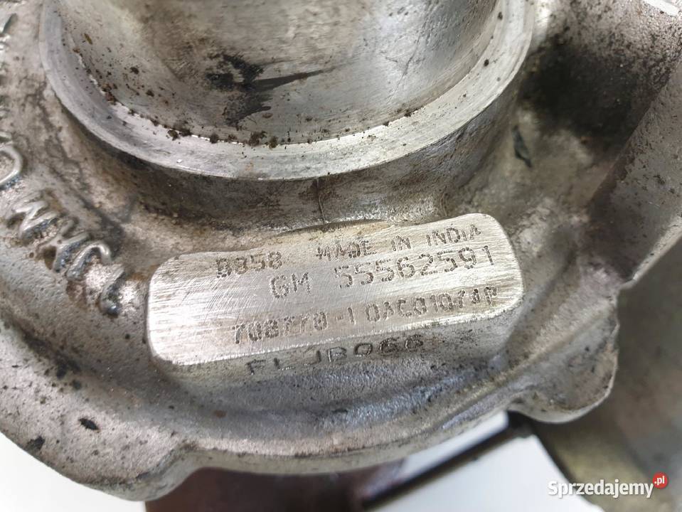 TURBOSPRĘŻARKA Opel Insignia 20 CDTI 55562591 lubelskie Chełm