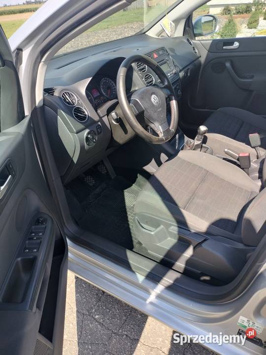 2006 Volkswagen Golf plus srebrny Września
