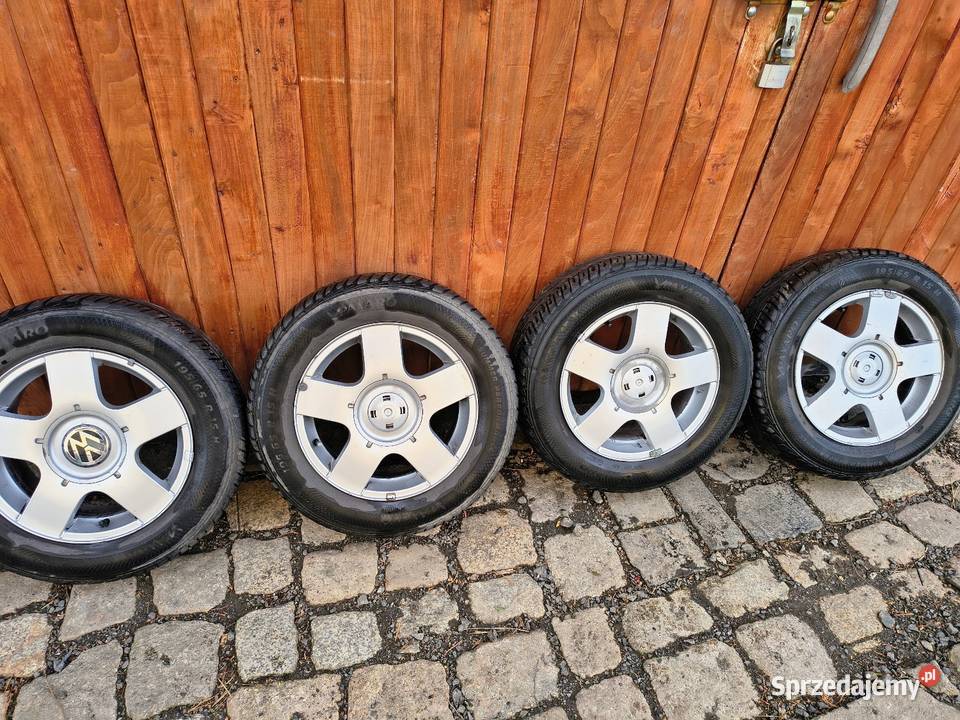 Alufelgi koła volkswagen 5x100 15 dolnośląskie Mirsk