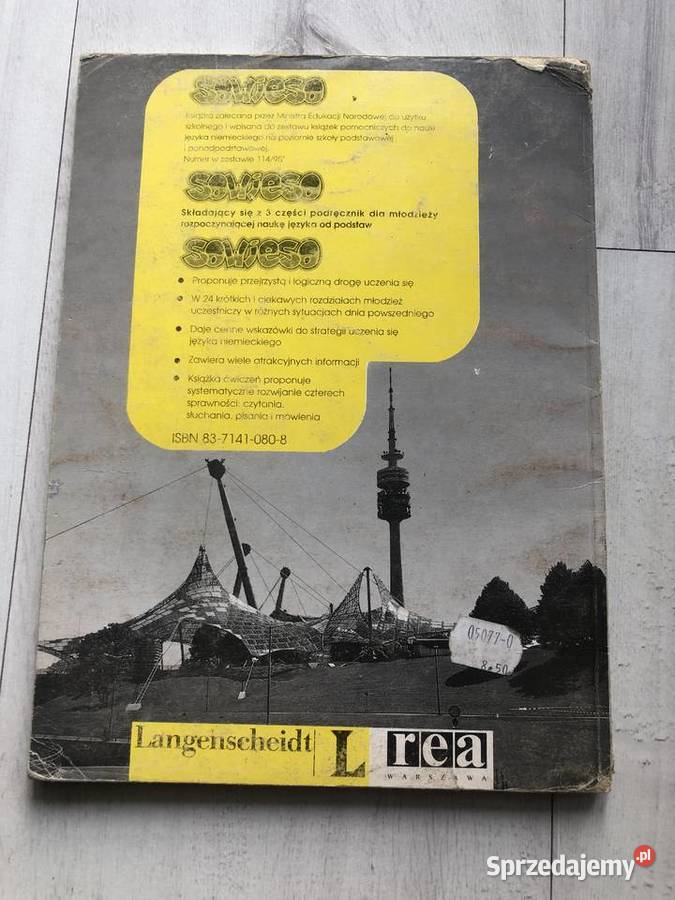 Ćwiczenia do niemieckiego Sowieso 1 Łódź