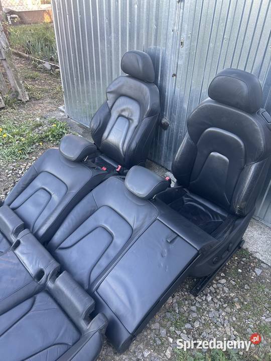 Skórzane fotele Audi A5 Coupe Pełczyce