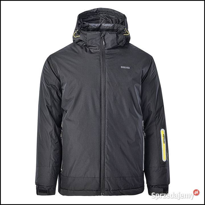 Kurtka męska zimowa narciarska BRUGI MXXL czarny mazowieckie Warszawa