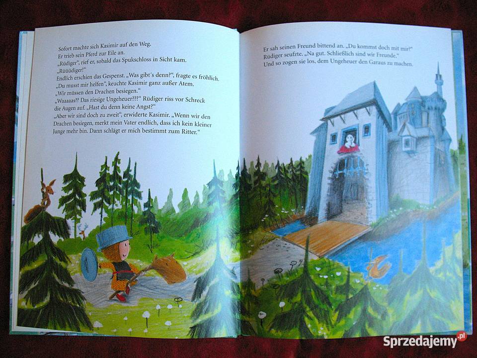 Der kleine Ritter und der Feuerdrache książka Siedlce sprzedam