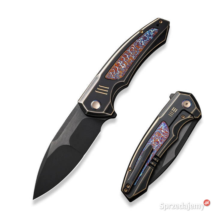 Nóż składany WE Knife Hyperactive BlackFlamed Warszawa