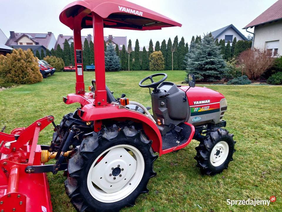 Traktorek Yanmar Af 118 18 4x4 Wspomaganie dolnośląskie Głogów