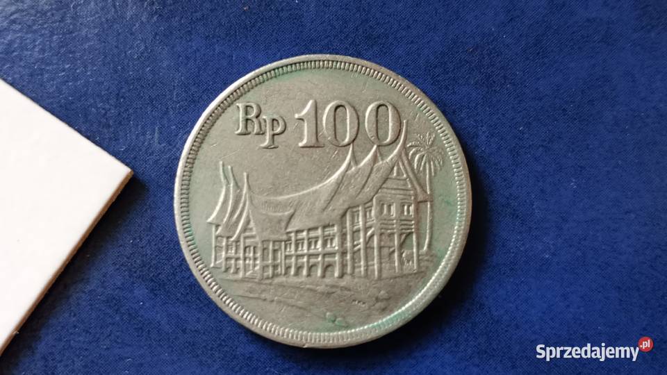 Stare monety 100 rupii 1973 Indonezja Lesko