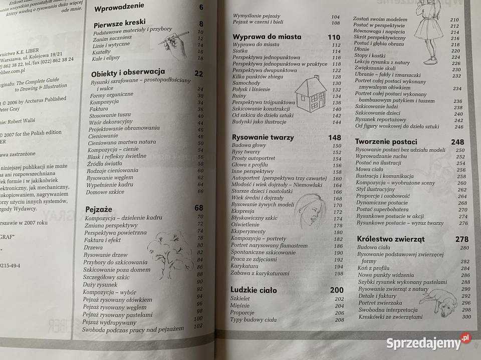 Kurs Rysunku i Ilustracji Rok wydania 2007