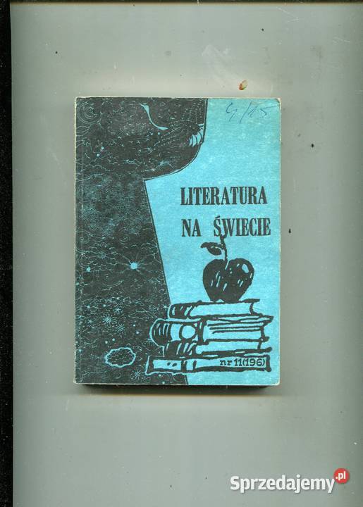 Literatura na świecie 1987 11 196 Szczecin