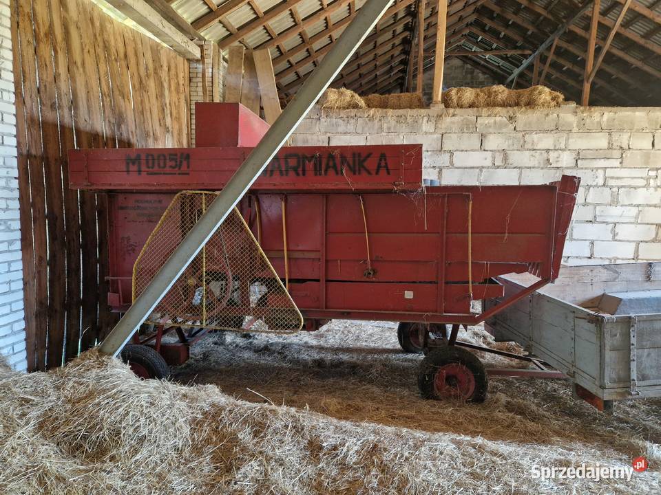 Młocarnia warmianka nieuszkodzony Rolnictwo Krery