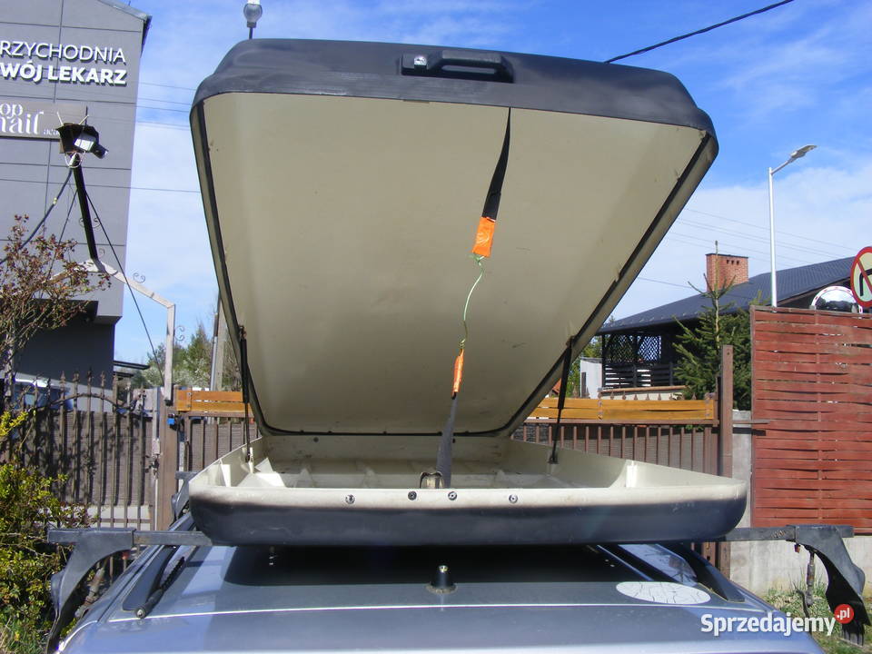 Pojemny BOX dachowy 550 l Bagażnik Thule kpl