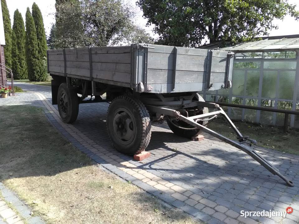 Przyczepa Sanok D44 Przyczepy rolnicze lubelskie Radzyń Podlaski sprzedam