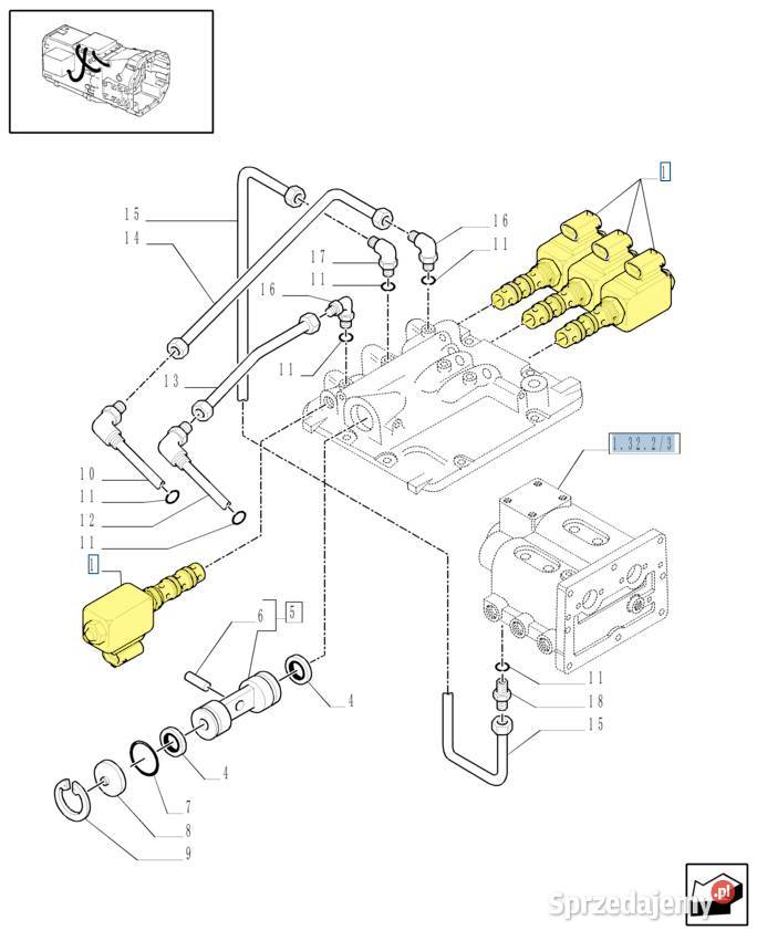 Elektrozawór CNH Case Fiat Holland Steyr Białystok
