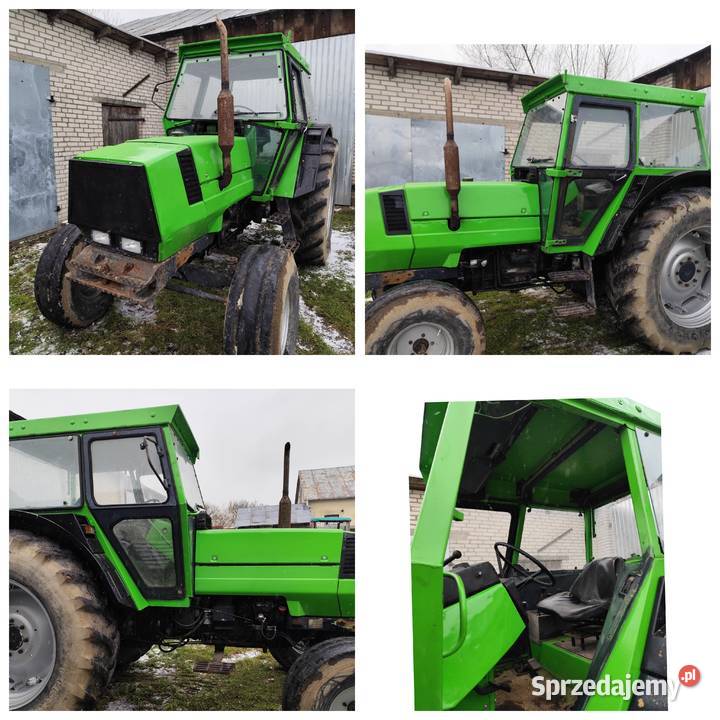 Ciągnik Deutz fahr części silnik skrzynia plecak Rolnictwo Stara Kornica