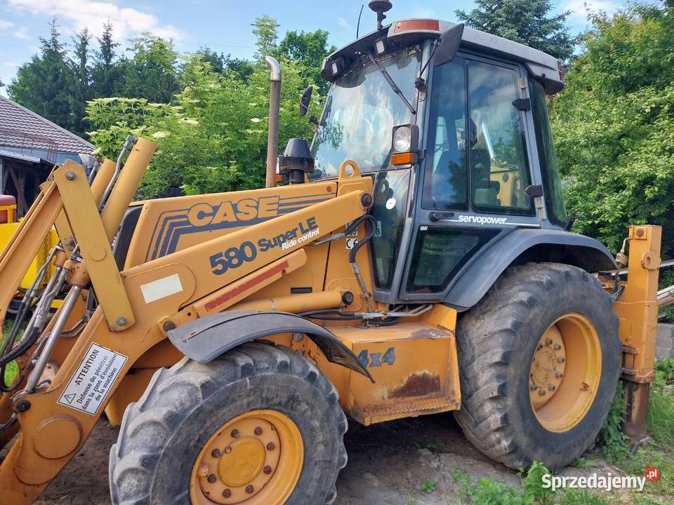 Koparko ładowarka CASE 580 LSP 1997r mazowieckie Wyszków sprzedam