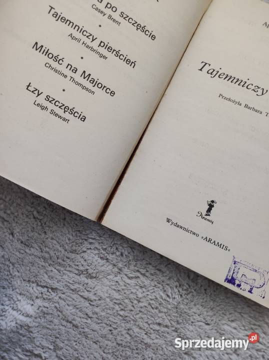 April Harbringer Tajemniczy pierścień Biała Podlaska