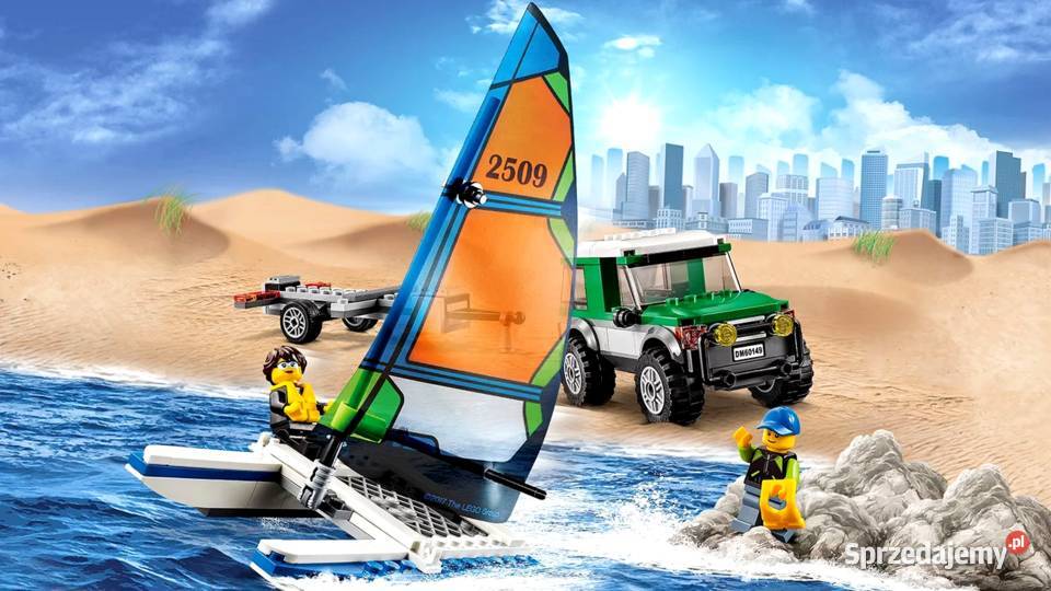 Klocki LEGO 60149 Terenówka 4x4 z katamaranem Lego Gdańsk