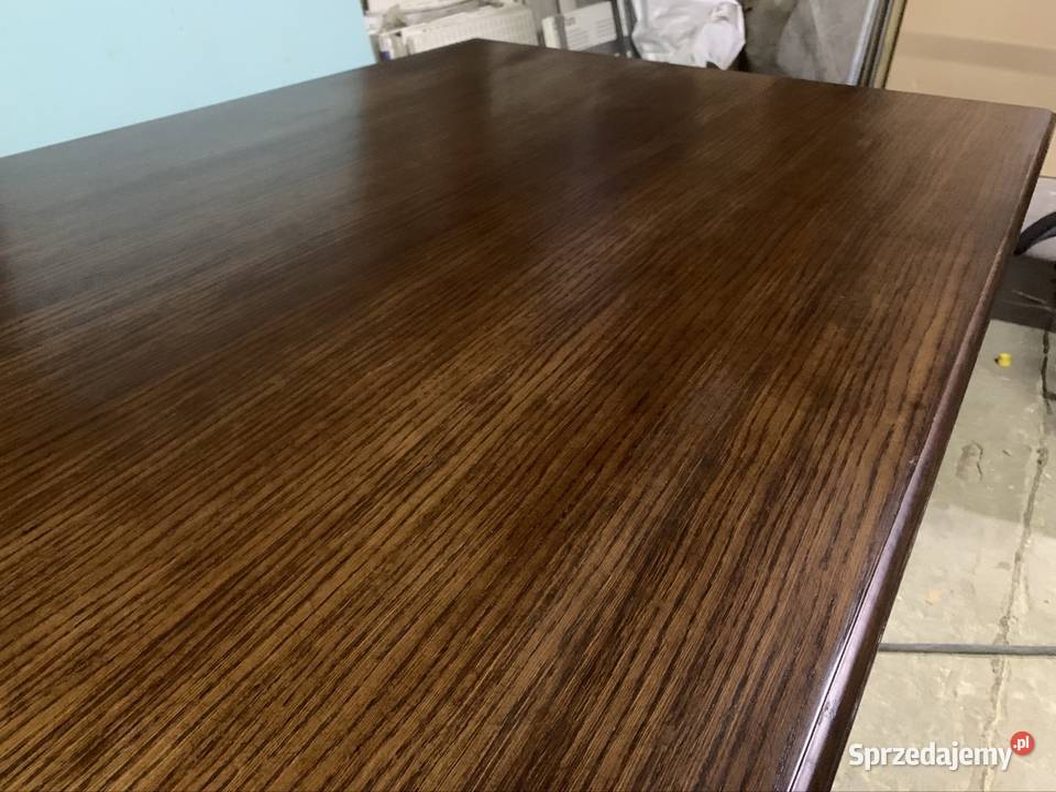 Stół drewniany z lwimi nogami 160x115 Warszawa sprzedam