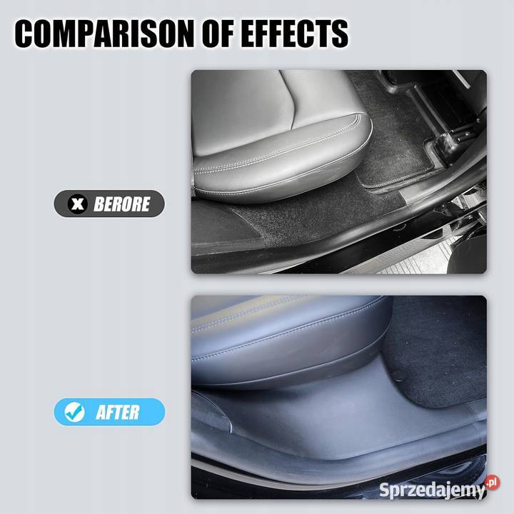 TESLA MODEL Y 20 OSŁONY NAKŁADKI PROGU Myszyniec