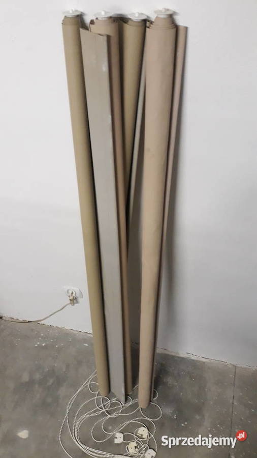 Rolety wewnętrzne używane cztery sztuki Izabelin B sprzedam