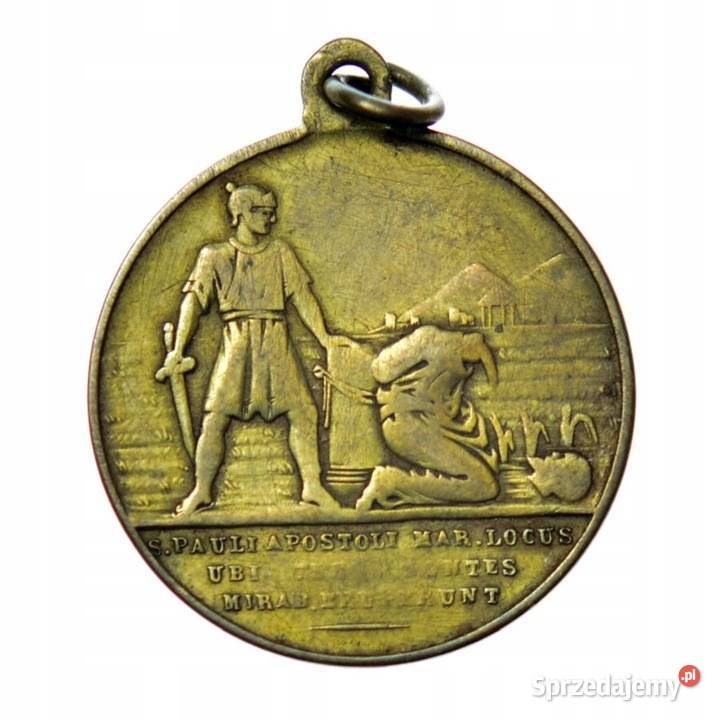 MEDALIK RZYMSKI Z KAPLICY TRZECH FONTANN K22