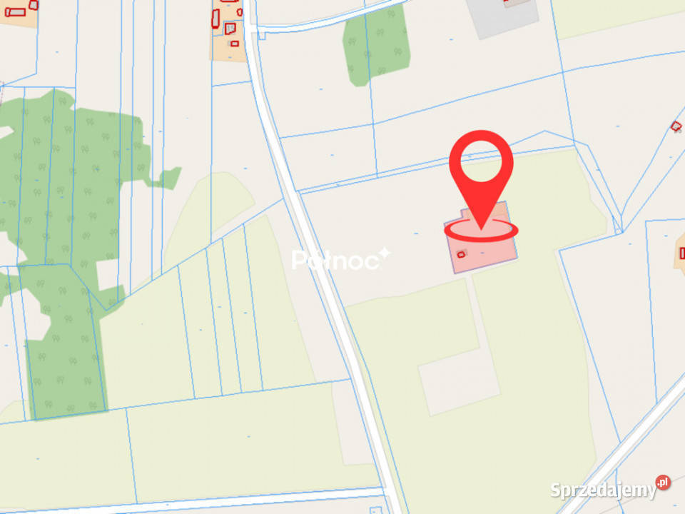 Działka siedliskowa z małym domkiem w Dobromyślu polna lubelskie Dobromyśl