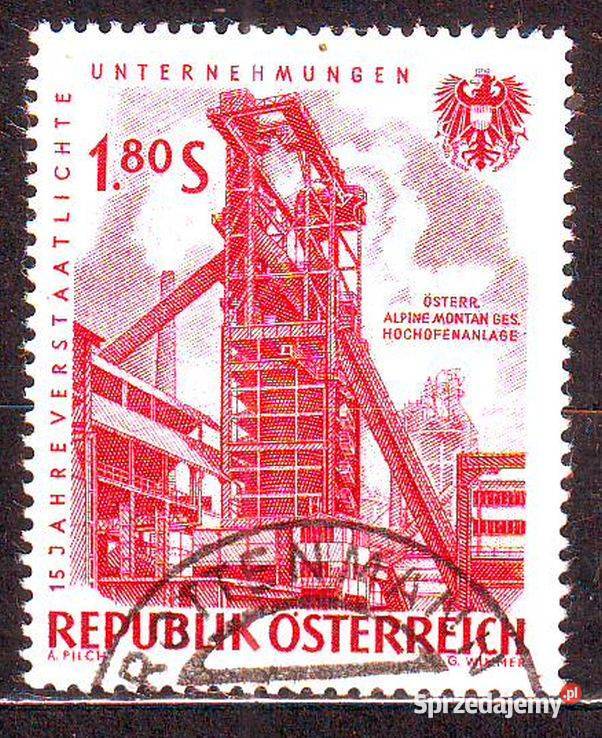 Zn Austria Mi 1091 4 kas 1961 sprzedam