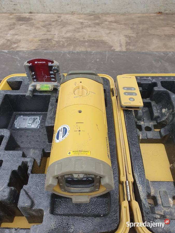 Topcon TPL4A laser rurowy używany sprawny Koszalin
