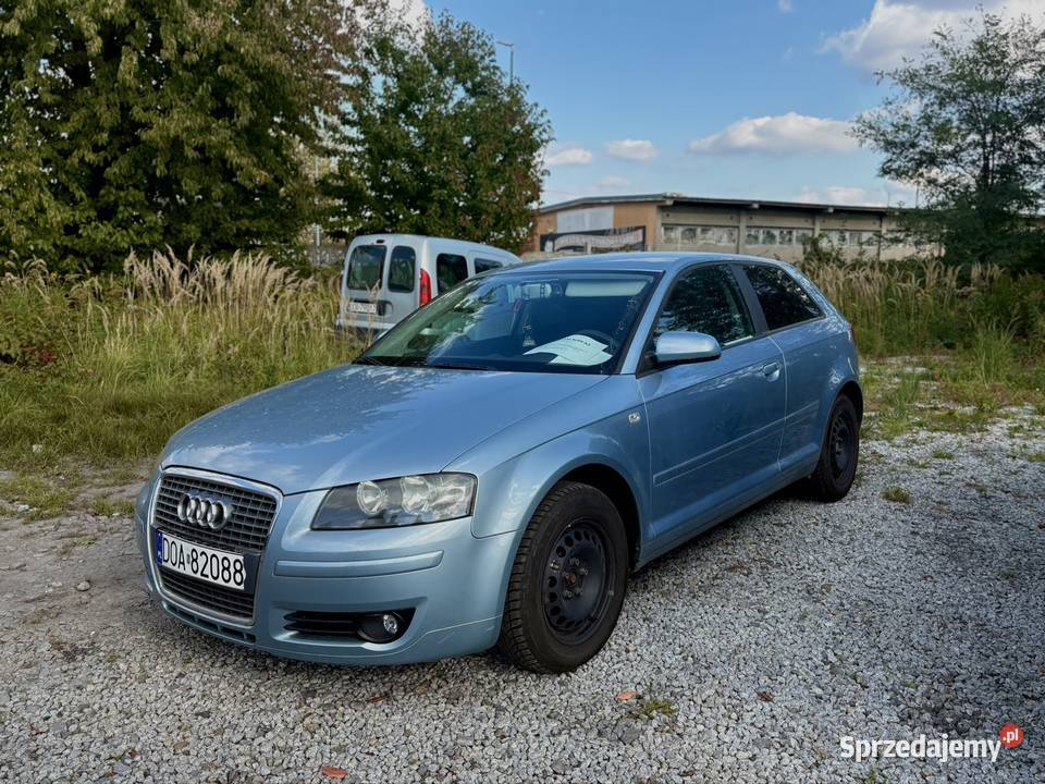 Audi A3 8p 2006 niebieski