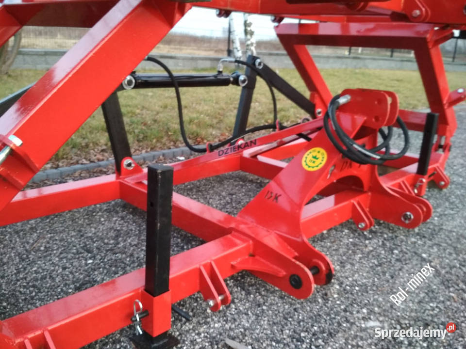 Ciężkie Brony 5 polowe hydrauliczne Dziekan Zwoleń