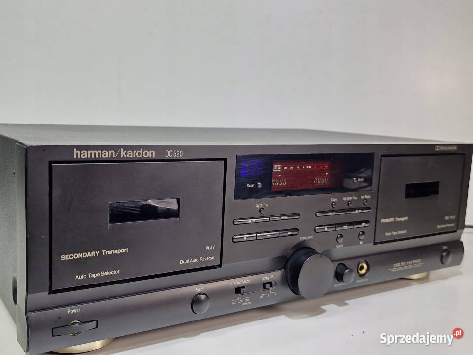 magnetofon Harman kardon DC520 casette deck Audio Międzychód