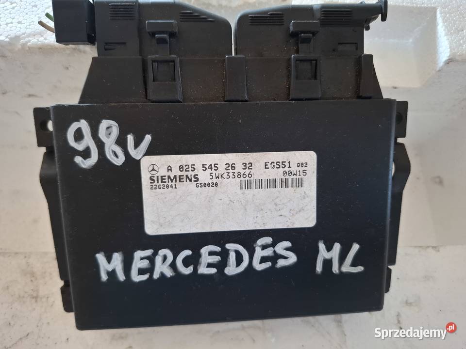 MEREDES ML sterownik skrzyni biegów 0255452632 Komputery Kielce