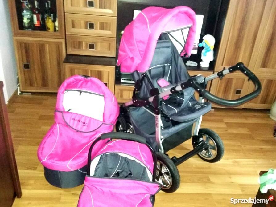 Sprzedam Wozek ADBOR Arte Alu 3w1 Rozkładane siedzisko  Rybnik