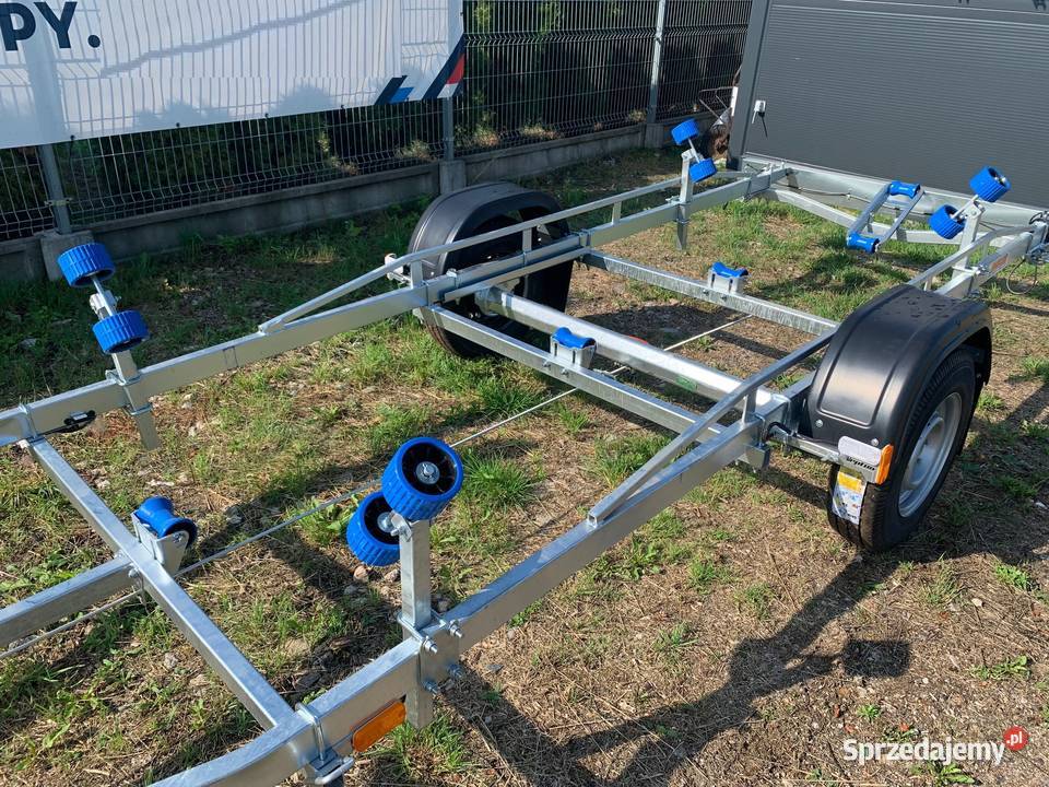 Przyczepa podłodziowa do 6m 1300DMC hamowana Piła sprzedam