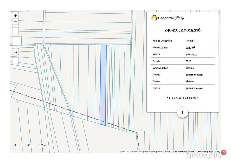 Sprzedam działkę rolnobudowlaną Sprzedaż Małusy Małe sprzedam