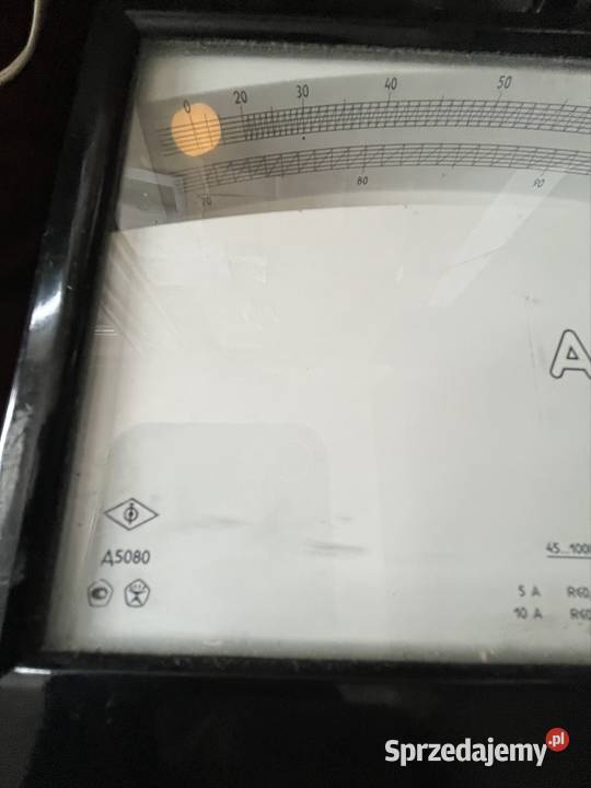 Amperomierz laboratoryjny D5080 radziecki Pozostałe Serock