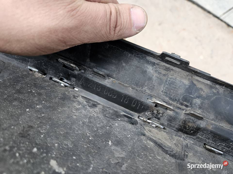 MERCEDES W213 AMG DYFUZOR SPOILER ZDERZAKA TYŁ Międzychód