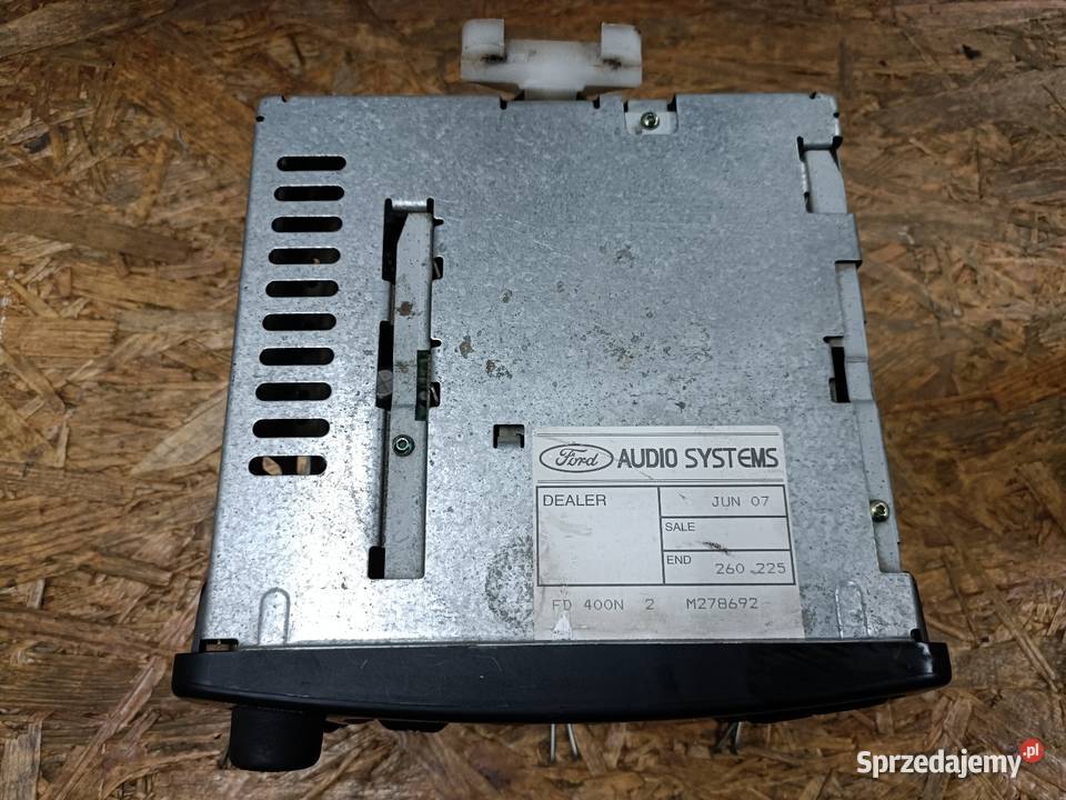 Radio samochodowe FORD 4000 RDS KOD Fabryczne Mielec