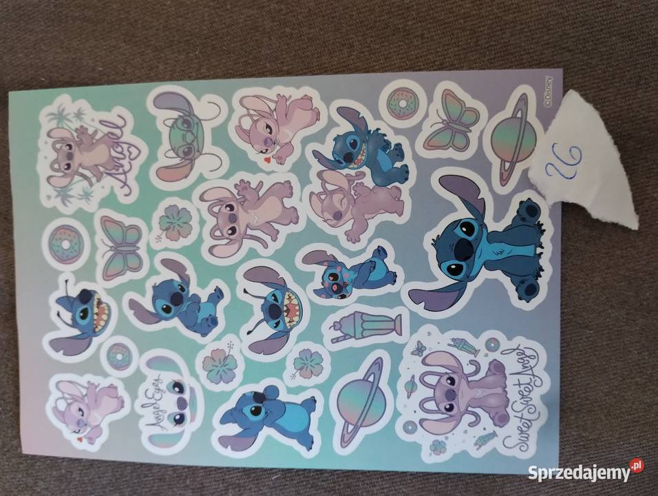 Naklejki Stich numery Siemiatycze