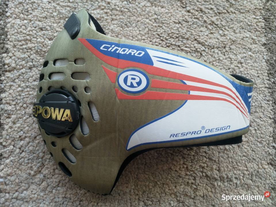 Respro Maska antysmogowa Cinqro Gold HEPA XL Gdańsk