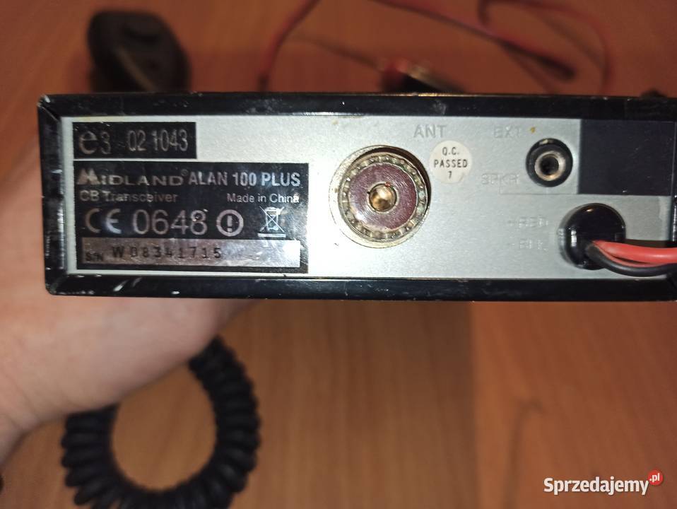 Sprzedam CB radio Midlan Alan 100 plus małopolskie