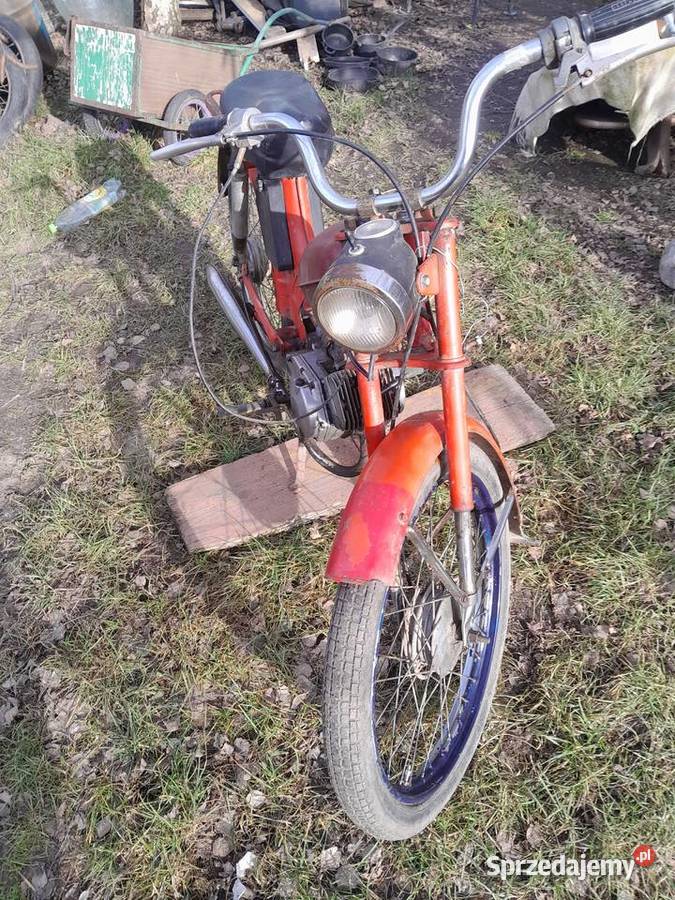 Romet komar 2352w czerwony z prywatnej kolekcji Świerzawa