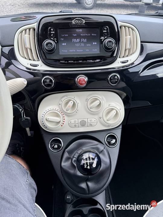 Fiat 500 12 Benzyna 2018r Tomaszów Lubelski sprzedam