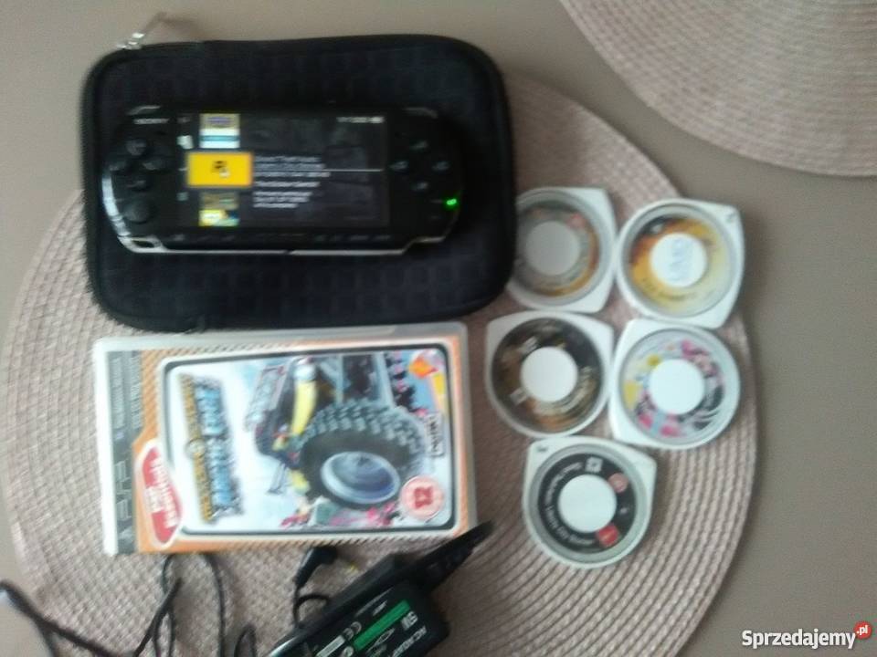 Sony psp 3004 przerobiona 5 gier karta 8 Konsole i automaty Marki