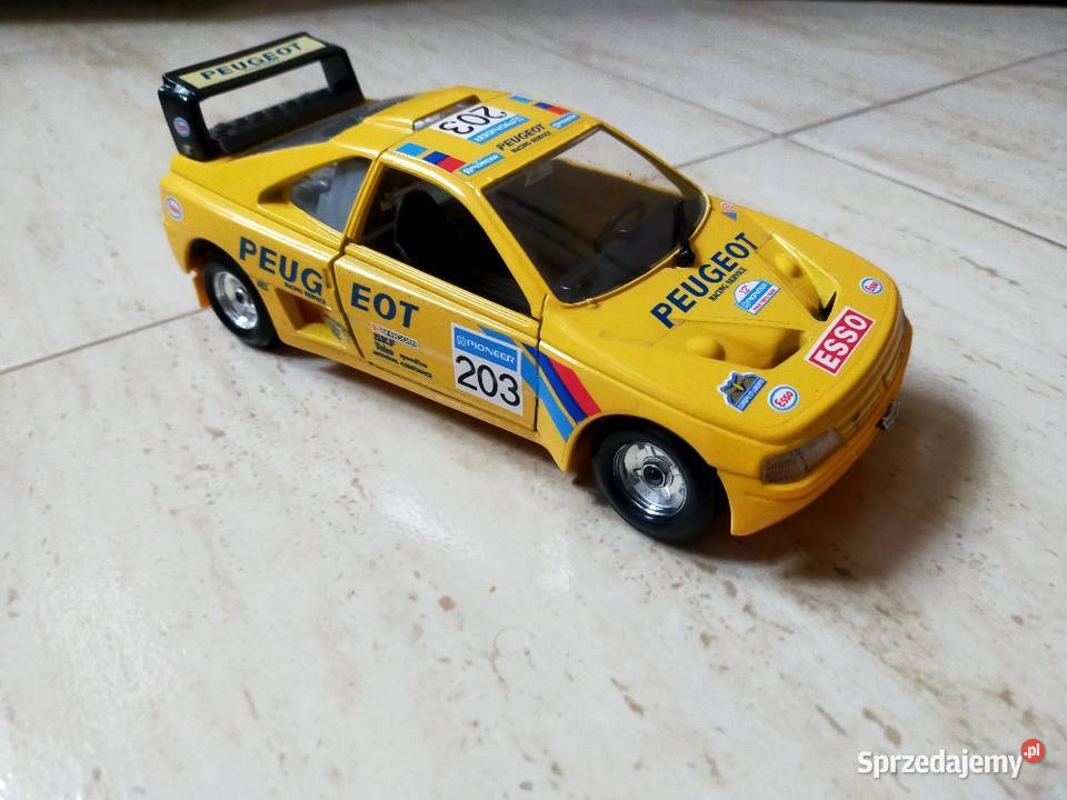 Bburago Burago Peugeot 405 Turbo 16 124 Bburago Przemyśl