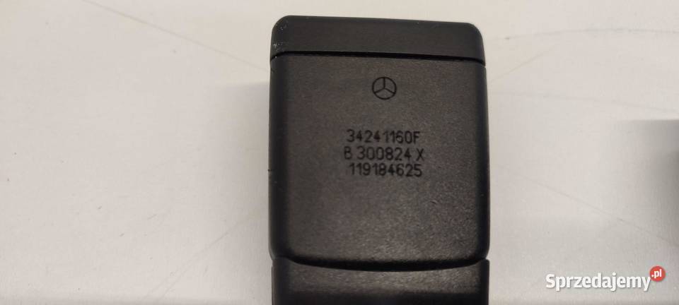 MERCEDES W247 ZAPINKA PASA TYŁ