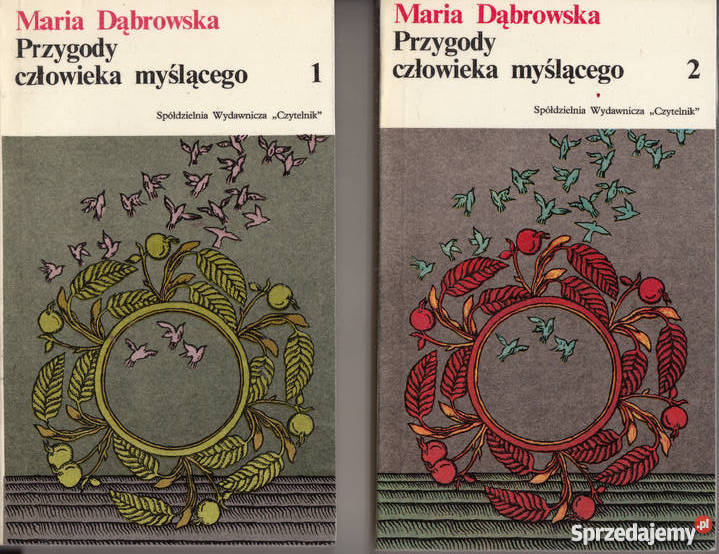 01478 PRZYGODY CZŁOWIEKA MYŚLĄCEGO MARIA małopolskie Czyrna sprzedam