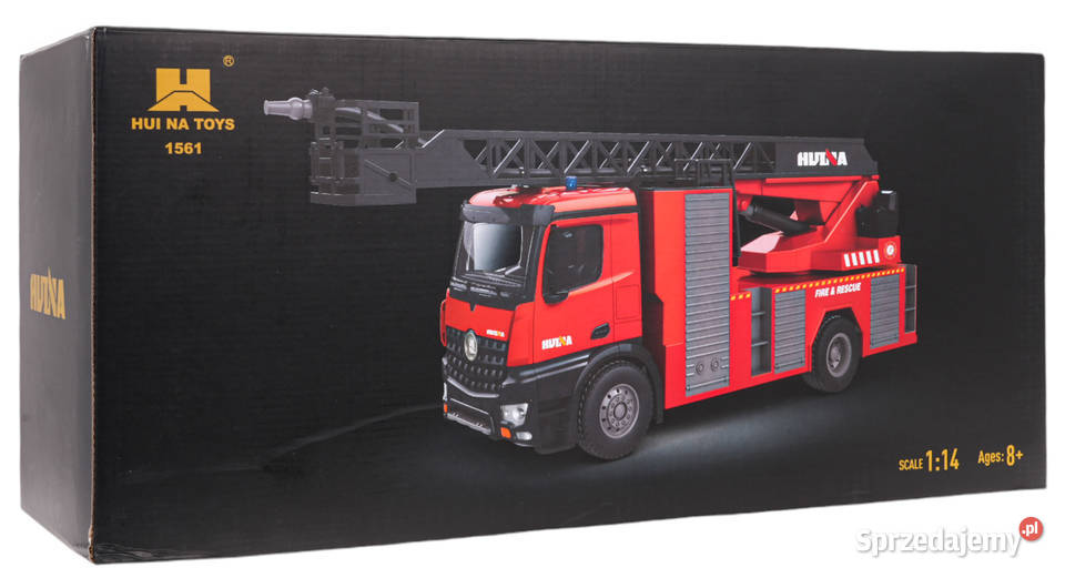 Zdalnie sterowany wóz strażacki RC 1 14 MEGA Pojazdy elektryczne i spalinowe Warszawa sprzedam
