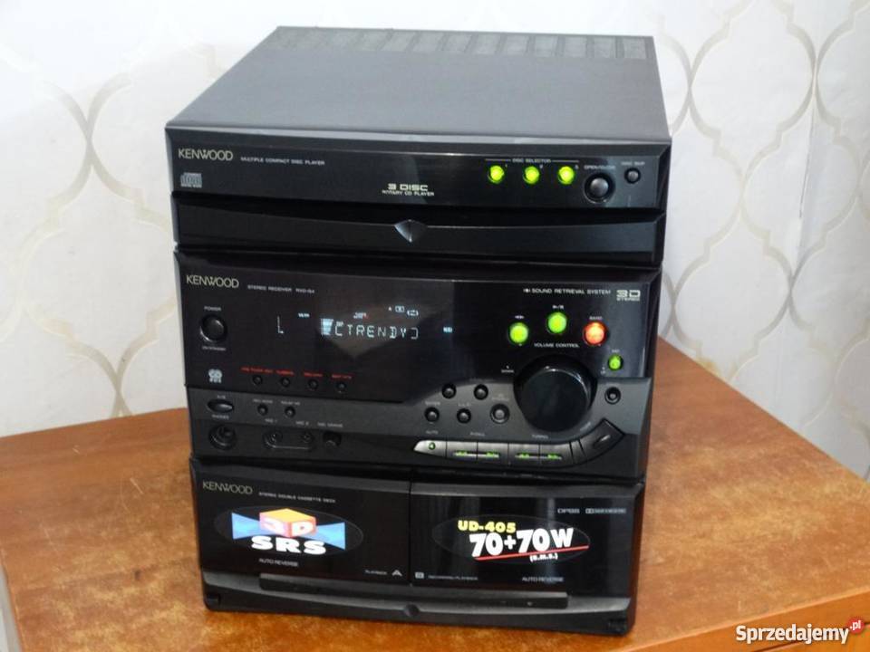 Wieża Kenwood RXDG4 AUX mocna 150 wat WYSYŁKA Audio Jasło